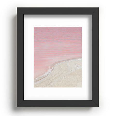 Romana Lilic  / LA76 Photography Pink Ocean in Yucatan Mexico Recessed Framing Rectangle