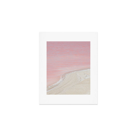 Romana Lilic  / LA76 Photography Pink Ocean in Yucatan Mexico Art Print