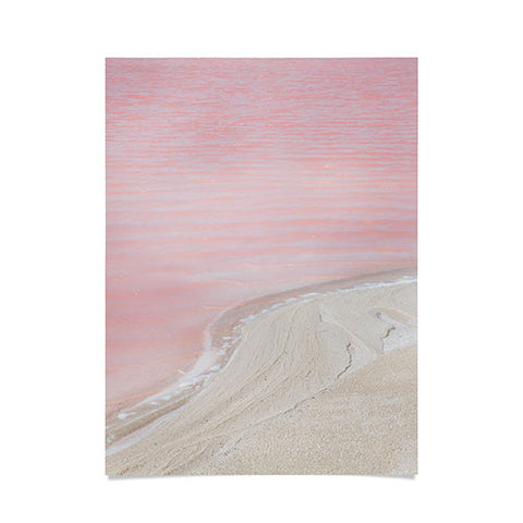 Romana Lilic  / LA76 Photography Pink Ocean in Yucatan Mexico Poster