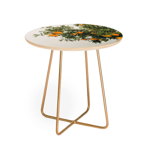 Romana Lilic  / LA76 Photography Pomegranates Round Side Table