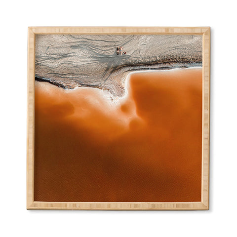 Romana Lilic  / LA76 Photography Red Pond in the Baja Desert vol 1 Framed Wall Art