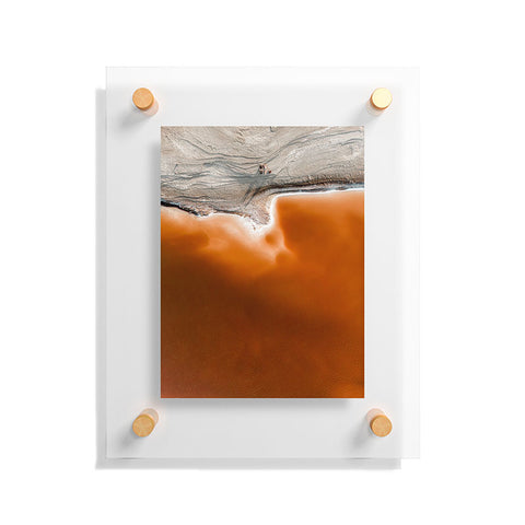 Romana Lilic  / LA76 Photography Red Pond in the Baja Desert vol 1 Floating Acrylic Print