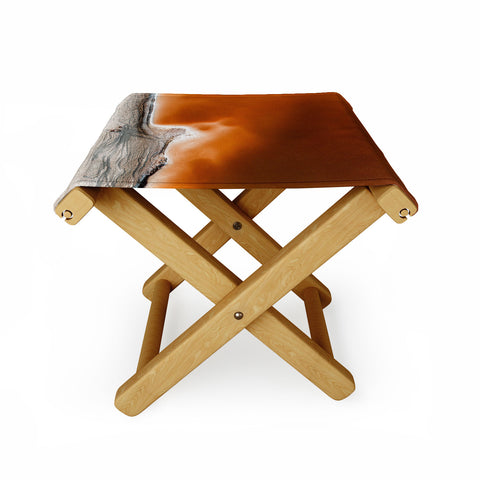Romana Lilic  / LA76 Photography Red Pond in the Baja Desert vol 1 Folding Stool