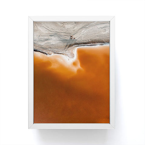 Romana Lilic  / LA76 Photography Red Pond in the Baja Desert vol 1 Framed Mini Art Print