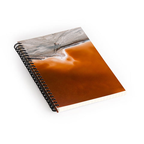 Romana Lilic  / LA76 Photography Red Pond in the Baja Desert vol 1 Spiral Notebook