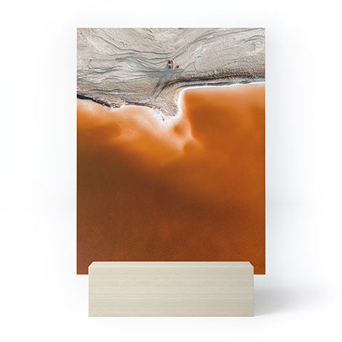 Romana Lilic  / LA76 Photography Red Pond in the Baja Desert vol 1 Mini Art Print