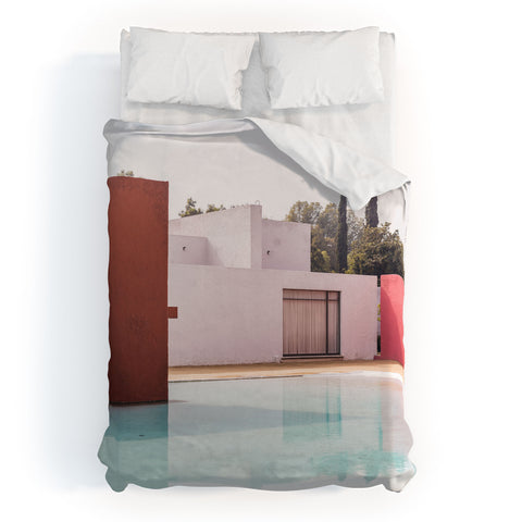 Romana Lilic  / LA76 Photography Silent Poetry Between Sky and Water Duvet Cover