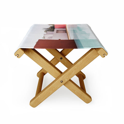 Romana Lilic  / LA76 Photography Silent Poetry Between Sky and Water Folding Stool