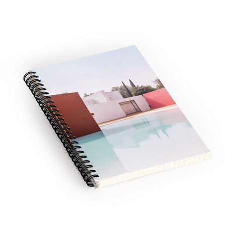 Romana Lilic  / LA76 Photography Silent Poetry Between Sky and Water Spiral Notebook