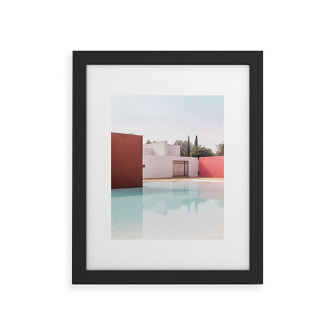 Romana Lilic  / LA76 Photography Silent Poetry Between Sky and Water Framed Art Print