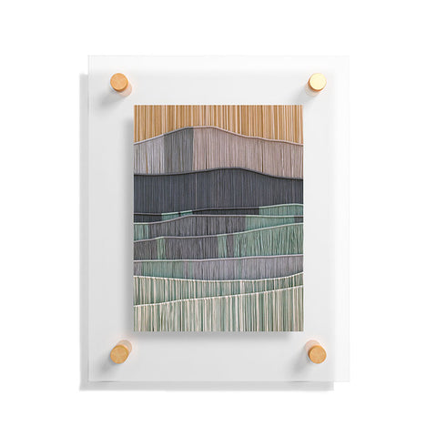 Romana Lilic  / LA76 Photography Sunrise and the Sea Floating Acrylic Print