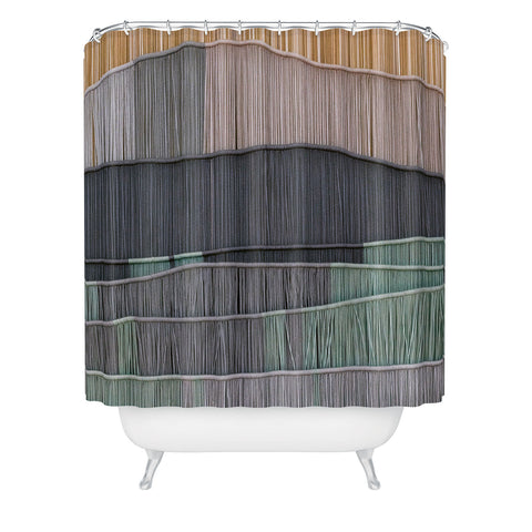 Romana Lilic  / LA76 Photography Sunrise and the Sea Shower Curtain