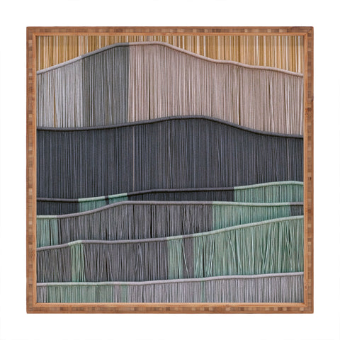 Romana Lilic  / LA76 Photography Sunrise and the Sea Square Tray