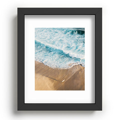 Romana Lilic  / LA76 Photography The Surfer and The Ocean Recessed Framing Rectangle