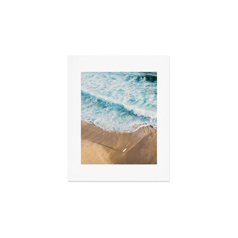 Romana Lilic  / LA76 Photography The Surfer and The Ocean Art Print
