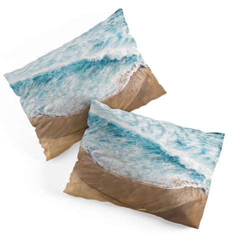 Romana Lilic  / LA76 Photography The Surfer and The Ocean Pillow Shams