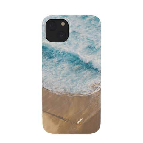 Romana Lilic  / LA76 Photography The Surfer and The Ocean Phone Case