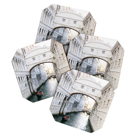 Romana Lilic  / LA76 Photography Venice Canals Coaster Set