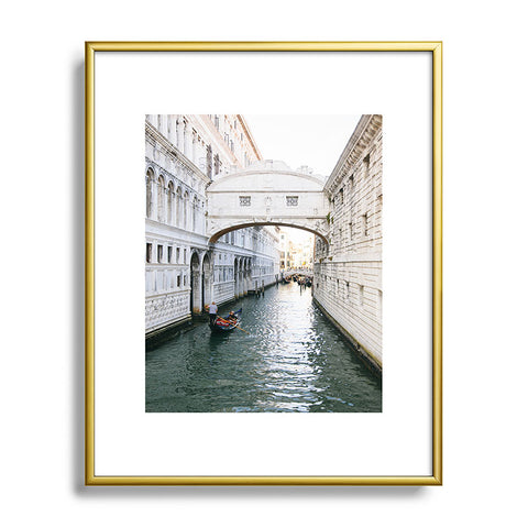 Romana Lilic  / LA76 Photography Venice Canals Metal Framed Art Print