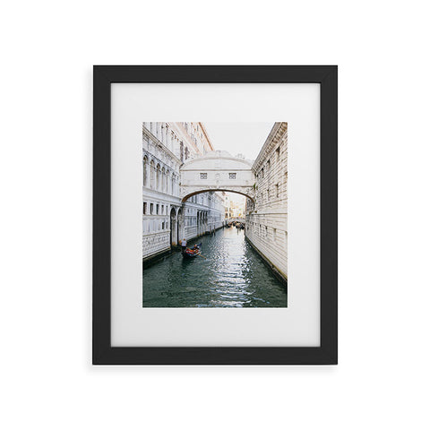 Romana Lilic  / LA76 Photography Venice Canals Framed Art Print