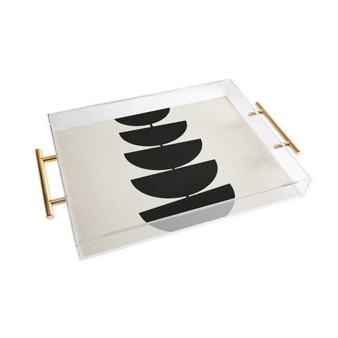 Rose Beck Stem Acrylic Tray