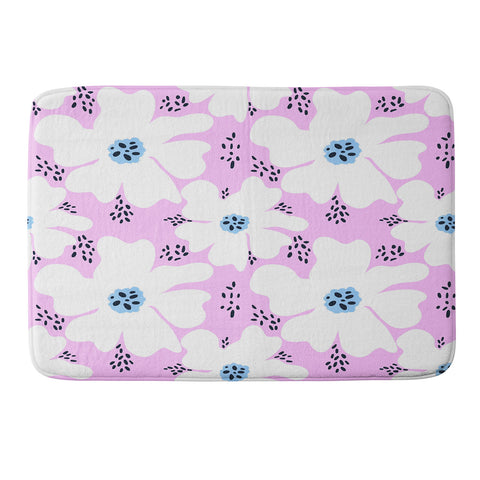 RosebudStudio Be happy today Memory Foam Bath Mat