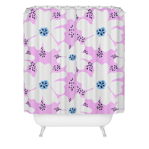 RosebudStudio Be happy today Shower Curtain