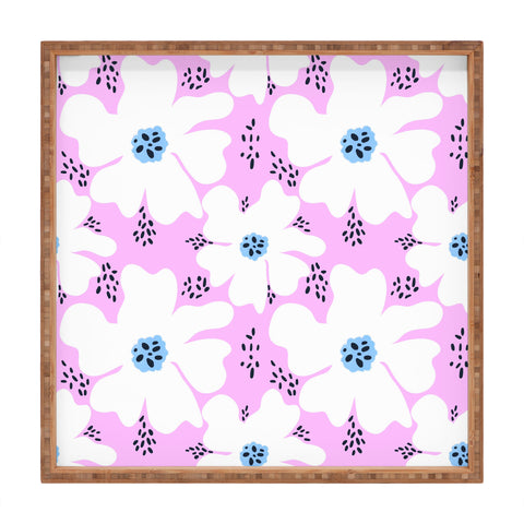 RosebudStudio Be happy today Square Tray