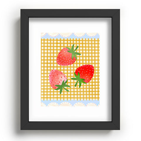 RosebudStudio Berry Brunch Recessed Framing Rectangle