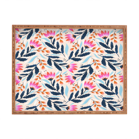 RosebudStudio Colorful happiness Rectangular Tray