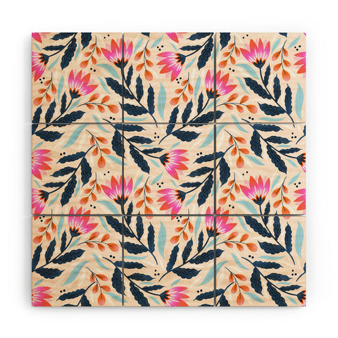 RosebudStudio Colorful happiness Wood Wall Mural