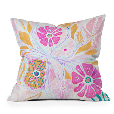 RosebudStudio Colorful Soul Outdoor Throw Pillow