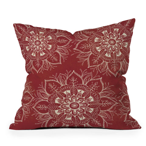 RosebudStudio Cozy and Warm Outdoor Throw Pillow