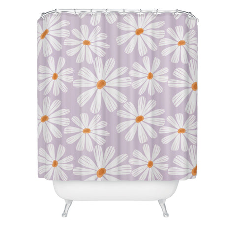 RosebudStudio Dance daisies Shower Curtain