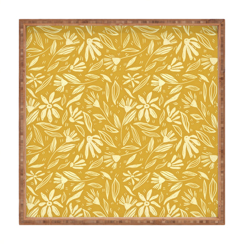 RosebudStudio Fall Mornings Square Tray