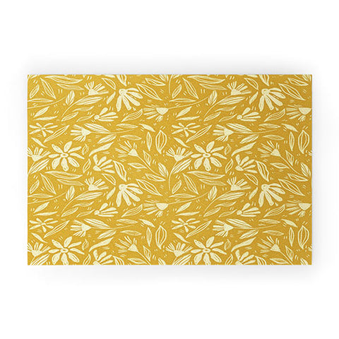 RosebudStudio Fall Mornings Welcome Mat