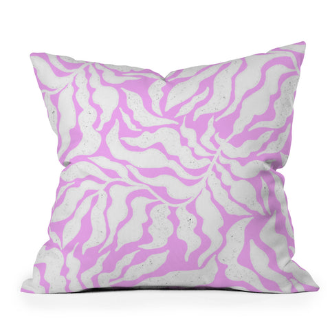 RosebudStudio Feeling Happy Throw Pillow