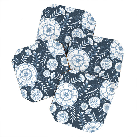 RosebudStudio Floral Things Coaster Set