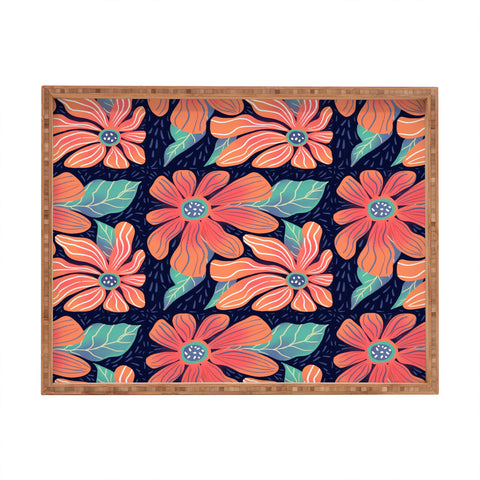 RosebudStudio Florist Shop Rectangular Tray