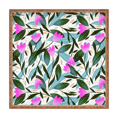 RosebudStudio Growth is a journey Square Tray