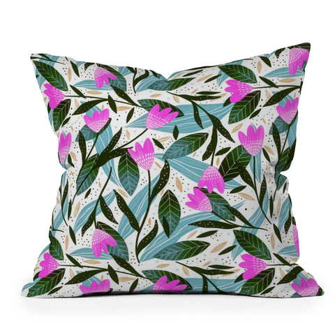 RosebudStudio Growth is a journey Outdoor Throw Pillow