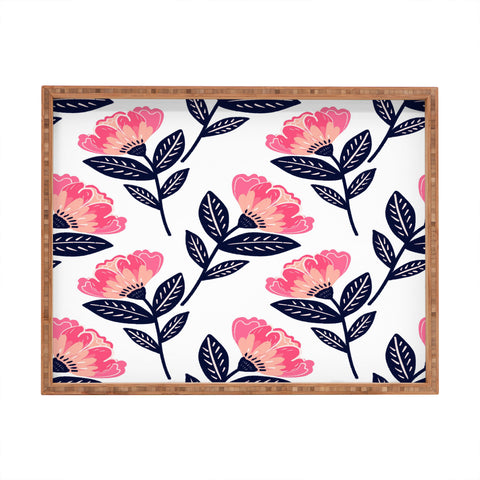 RosebudStudio Happy Harmony Rectangular Tray