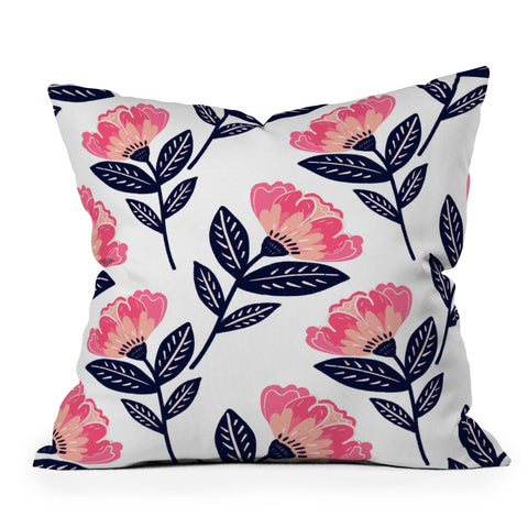 RosebudStudio Happy Harmony Throw Pillow
