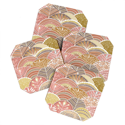 RosebudStudio Harvest Moon Coaster Set