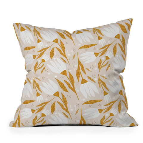 RosebudStudio Homemade Florals Throw Pillow
