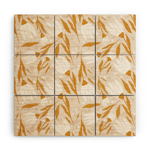 RosebudStudio Homemade Florals Wood Wall Mural