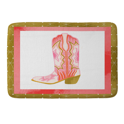 RosebudStudio Howdy Sweetie Memory Foam Bath Mat
