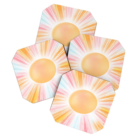 RosebudStudio Keep shining Coaster Set