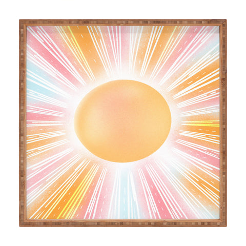 RosebudStudio Keep shining Square Tray