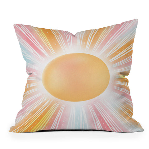 RosebudStudio Keep shining Throw Pillow